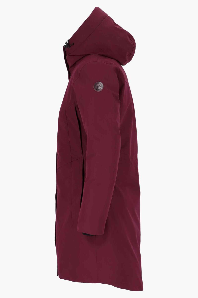 Aurora Parka Women Dark Burgundy Twentyfour
