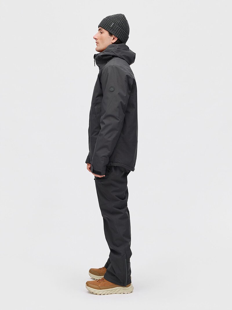 Aurora Warm Shell Jacket Men Black Twentyfour