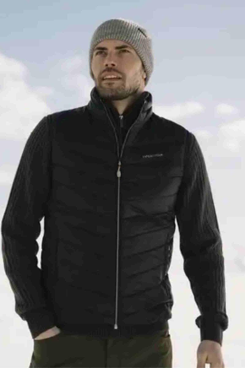 Finse Down Vest Men Soft Black Twentyfour