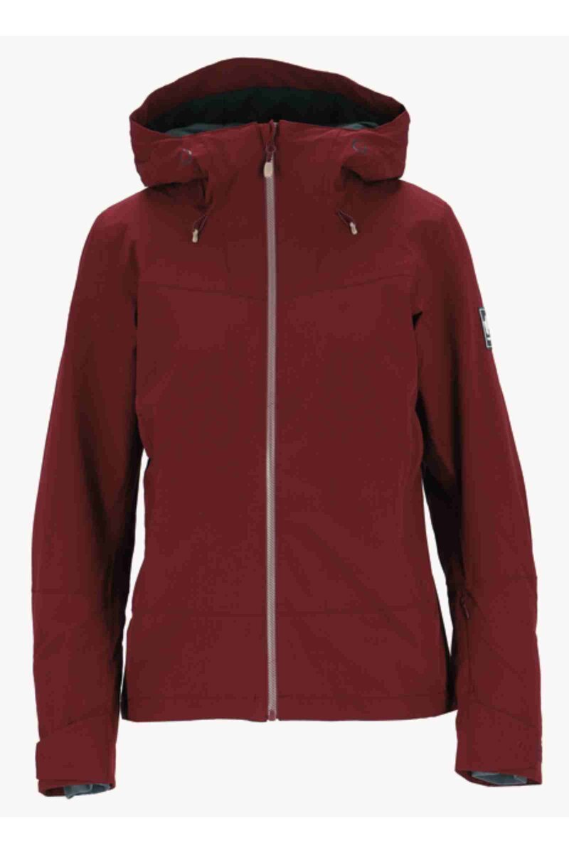 Finse Warm Shell Jacket Women Barberry Twentyfour