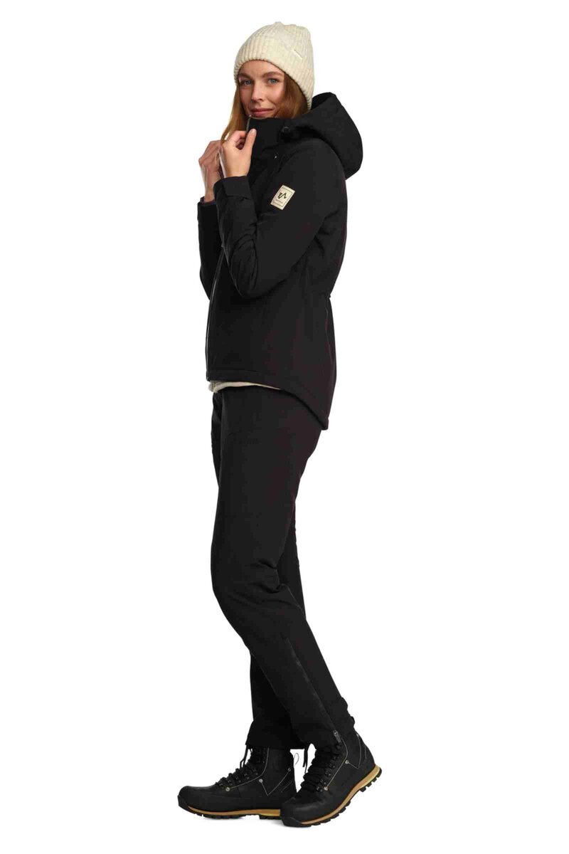 Finse Warm Shell Jacket Women Soft Black Twentyfour