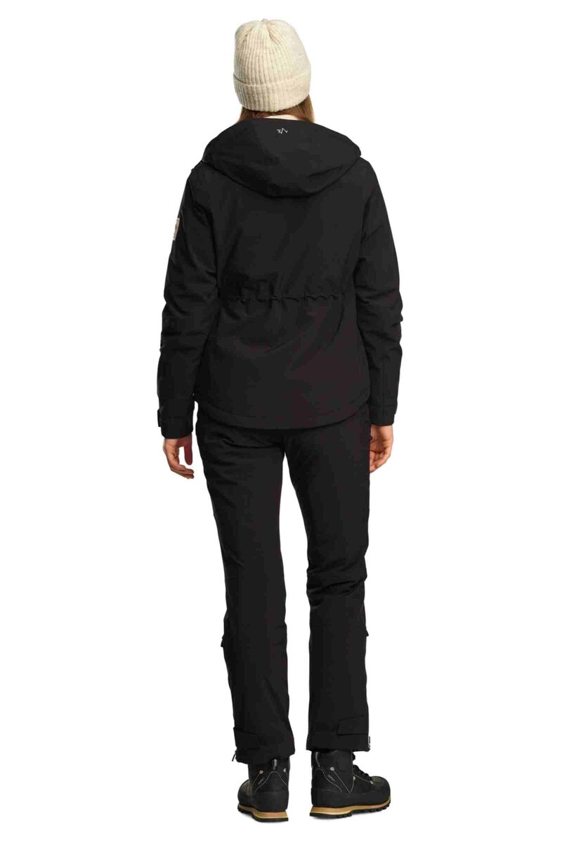 Finse Warm Shell Jacket Women Soft Black Twentyfour