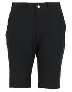 Flåm Long Light Softshell Shorts Women Black Twentyfour