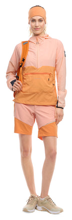 Flåm Light Anorak Women Pastel Peach Twentyfour