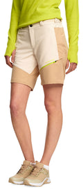 Flåm Lätt Softshellshorts Dam Grey White Twentyfour