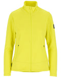 Flåm Microfleece Jacket Women Lime Twentyfour