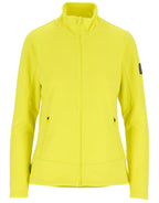 Flåm Microfleece Jacket Women Lime Twentyfour