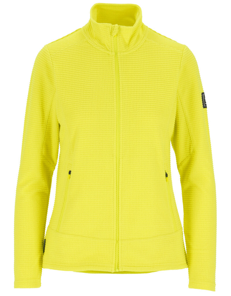 Flåm Microfleece Jacket Women Lime Twentyfour