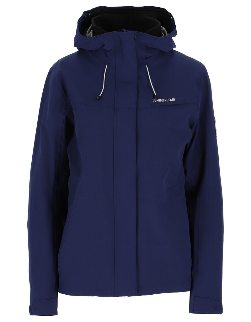 Flåm Hardshell Jacket Women's Navy Blue Twentyfour