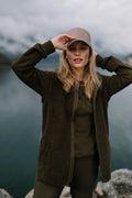 Mellow Pile Väst Dam Dark Olive Twentyfour