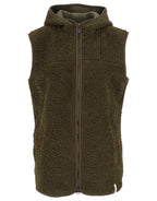 Mellow Pile Väst Dam Dark Olive Twentyfour