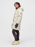 Mode Aria Parka Women Warm Grey Twentyfour