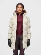 Mode Aria Parka Women Warm Grey Twentyfour