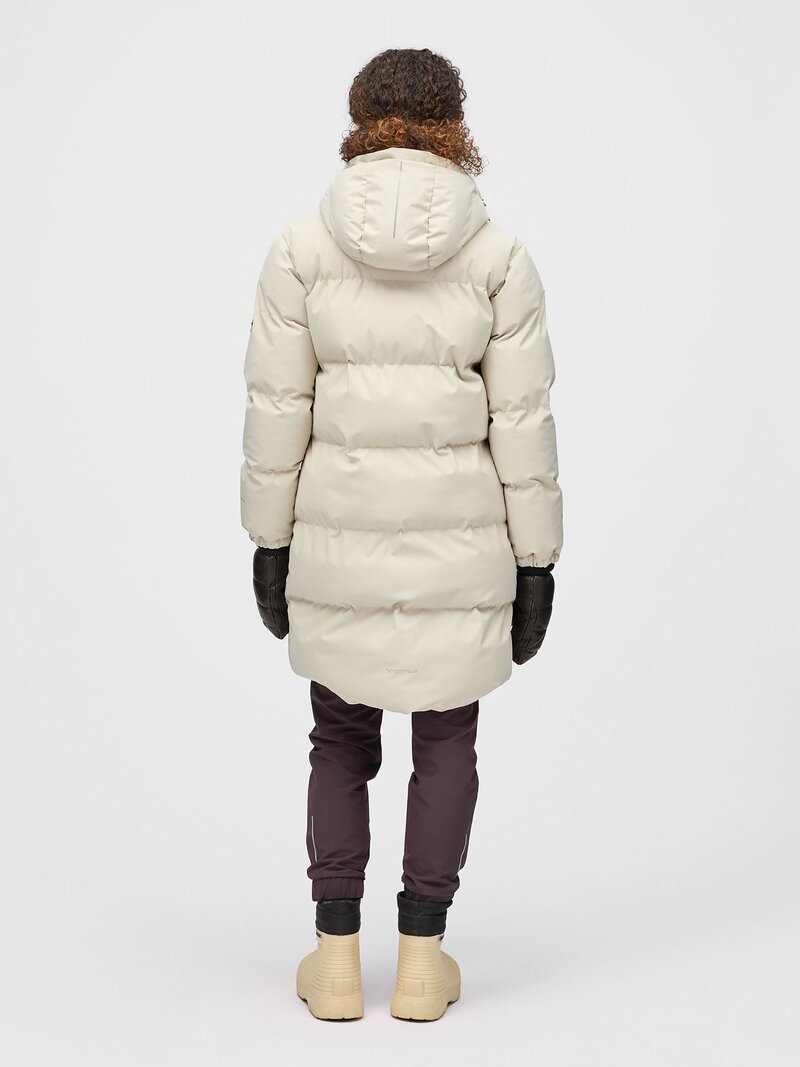 Mode Aria Parka Women Warm Grey Twentyfour