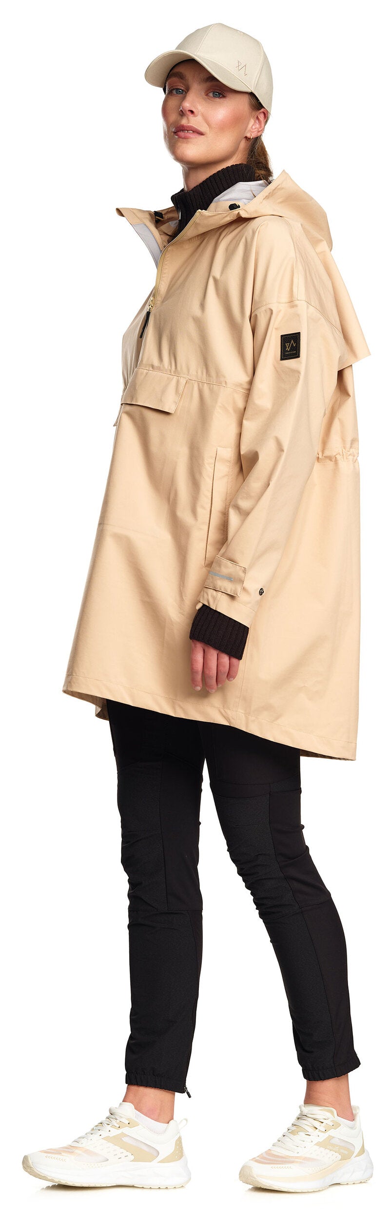 Fashion Poncho Women Sand Twentyfour
