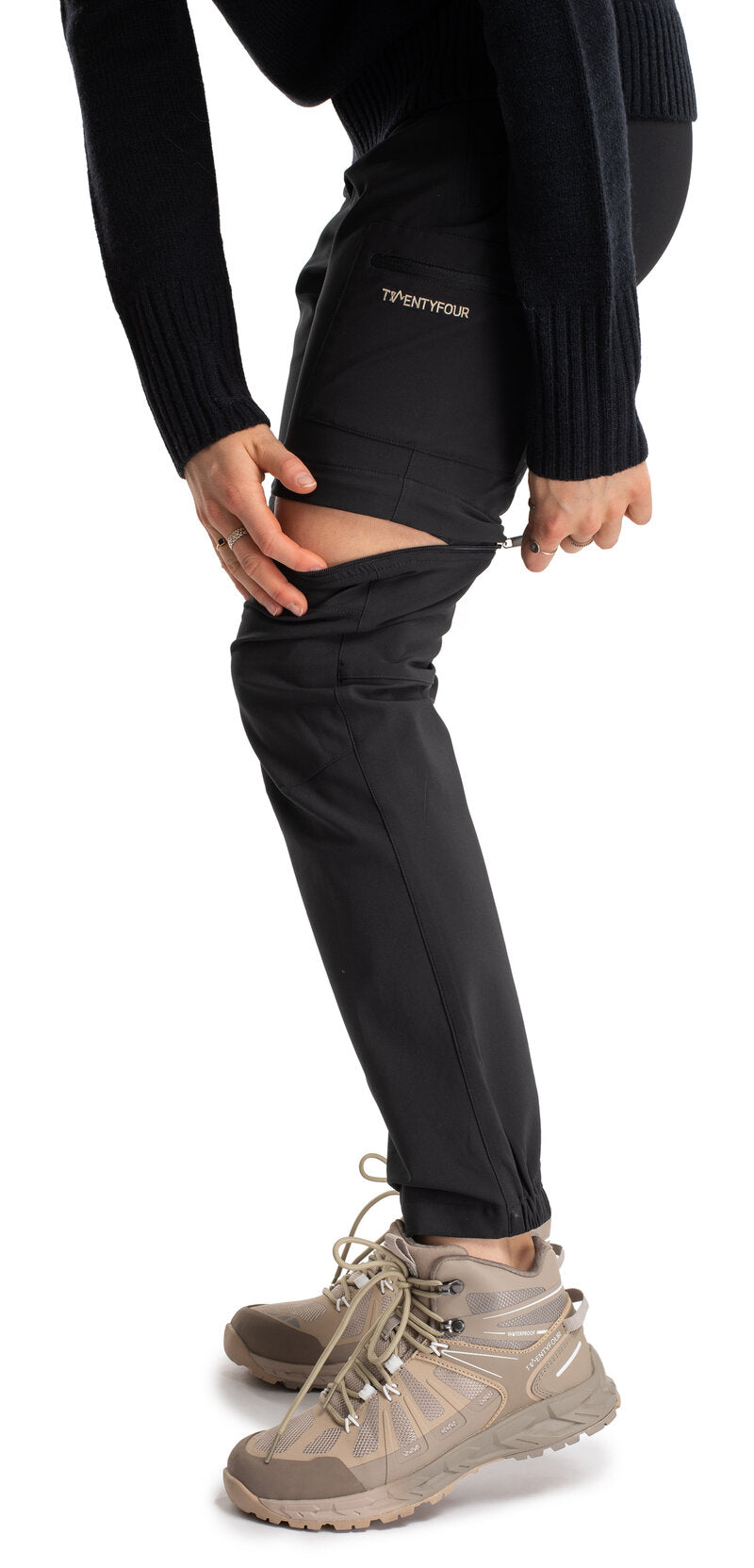 Multi-pant women's Soft Black Twentyfour