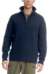 Venture Knitted Jumper Men Navy Twentyfour