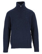 Venture Knitted Jumper Men Navy Twentyfour