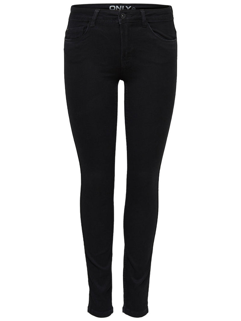 Ultimate King Regular Jeans Ladies Black - ONLY