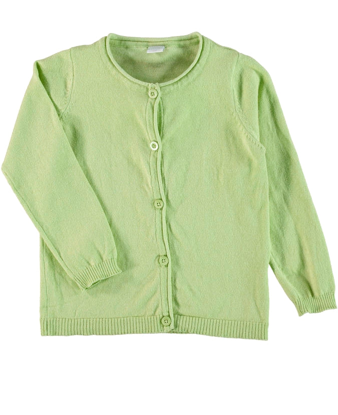Vamina Knit Short Cardigan Pastel Green Barn Name it