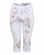 Vanna Capri Pants Women White Marta du Chateau | Smilebutiken
