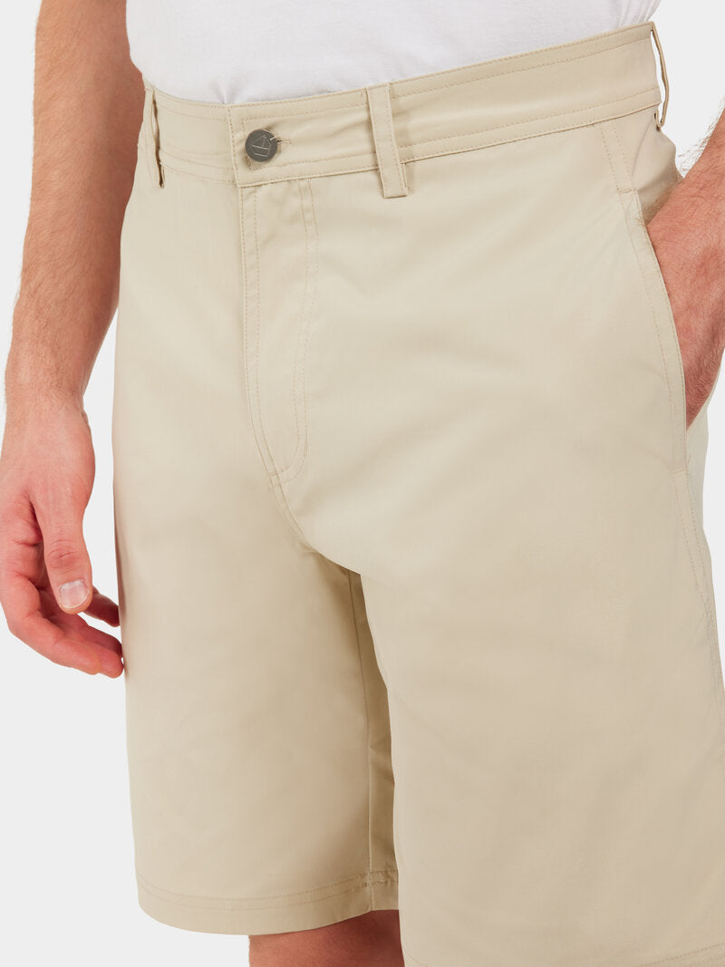 Water-repellent men's shorts light beige - Bräcke from | Smilebutiken - Didriksons