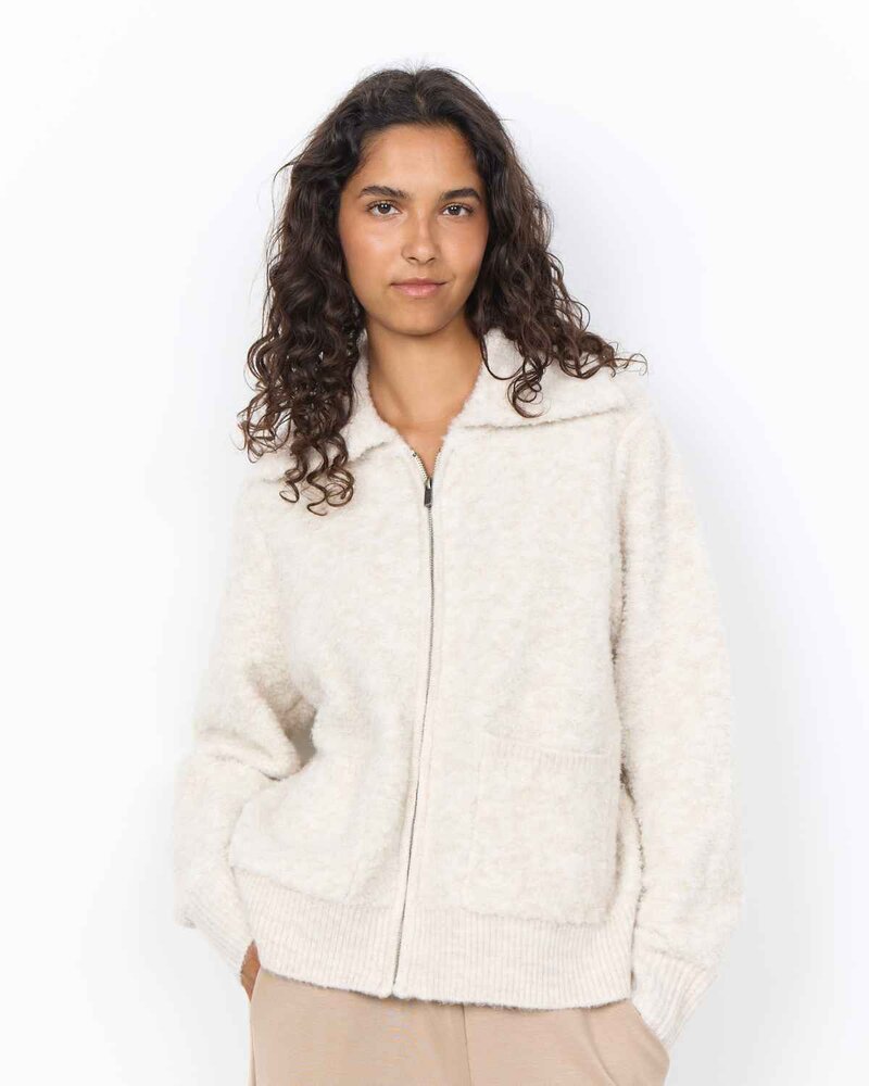 Venche 4 Cardigan Women Sand | Smilebutiken - Soyaconcept