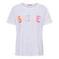 Vespera T-shirt Smile Women White Marta du Chateau | Smilebutiken - Marta du Chateau