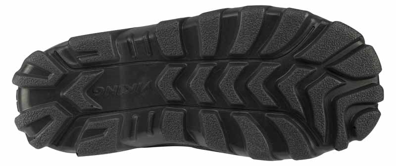 Ultra Lined Boot Black Kids Junior - Viking