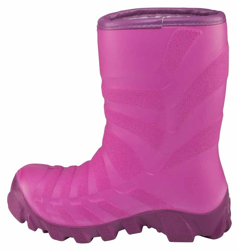 Ultra Fuchsia Purple Fodrad Stövel Barn Junior Viking