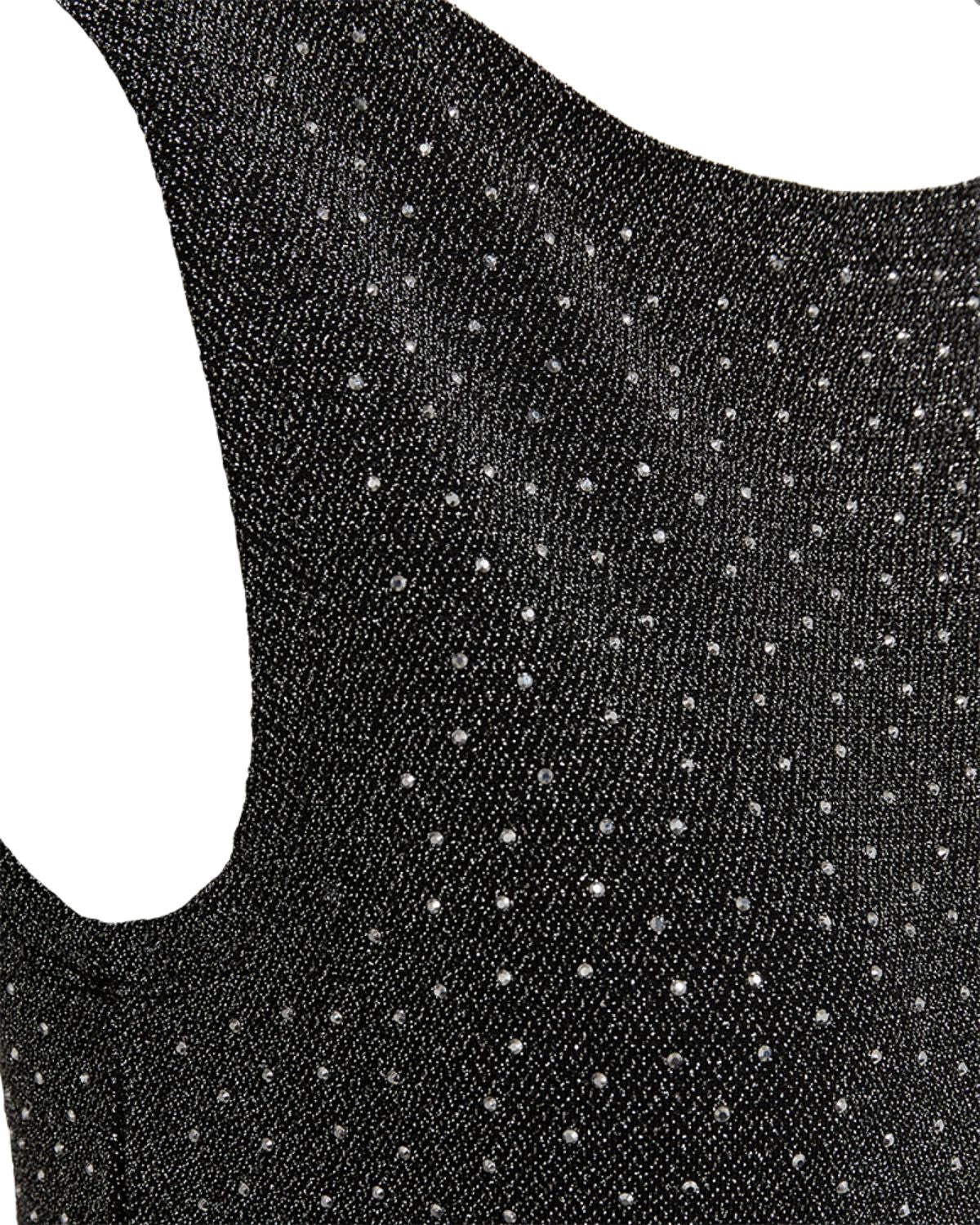 Viska Glittrig Topp Svart med Silver Black | Smilebutiken – Freequent