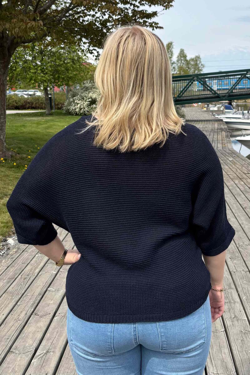 Aicha Tröja Dam Blue Marine VIVICHY