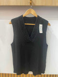 Alexis Knitted Vest Women Black VIVICHY