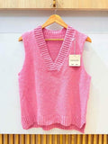 Alexis Knitted Vest Women Rose Babi VIVICHY