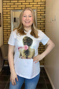 Bailey T-shirt Women Braid White VIVICHY