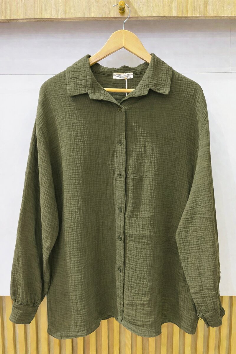 Edessa Shirt Ladies Khaki VIVICHY