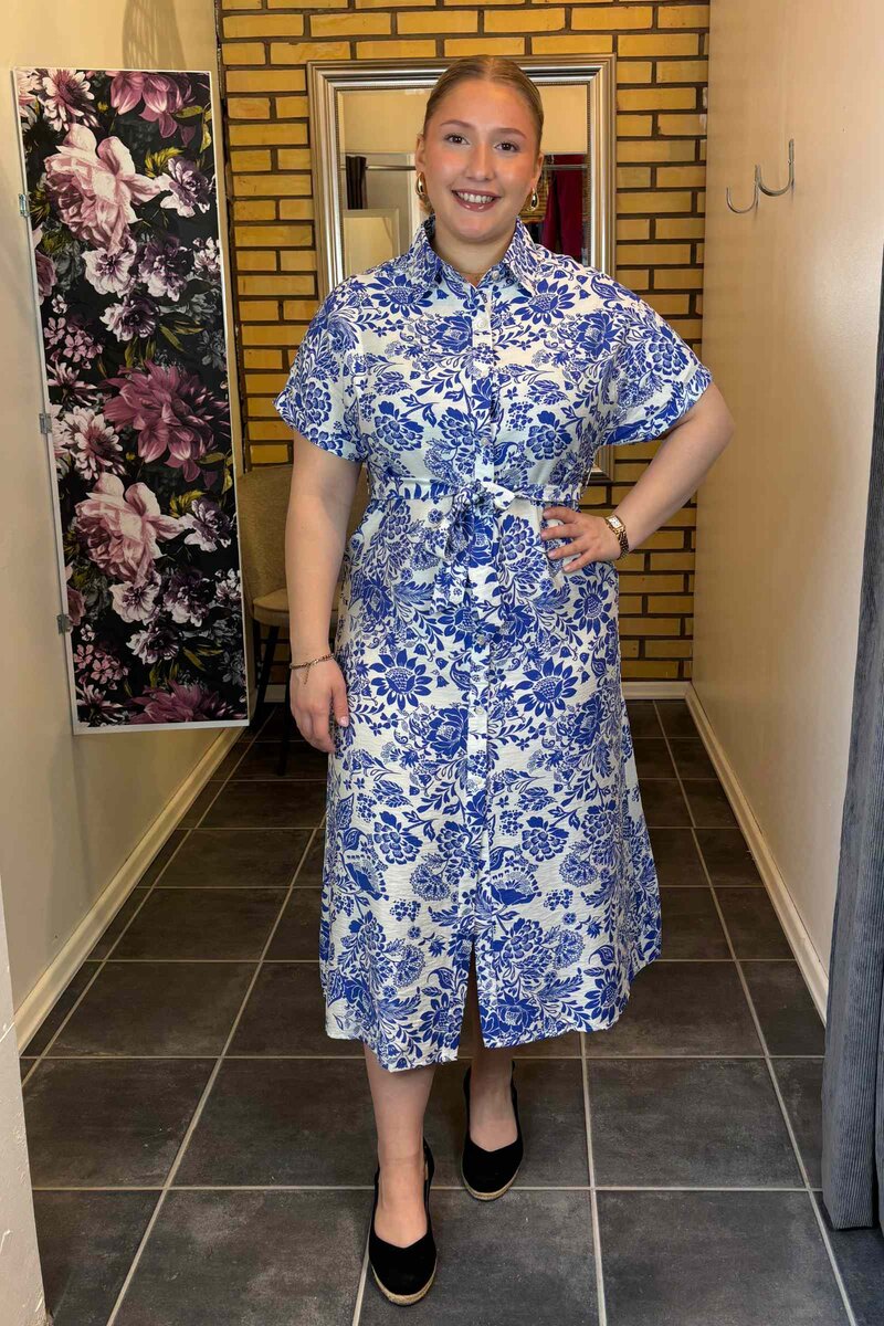 Freya Klänning Dam Blue VIVICHY