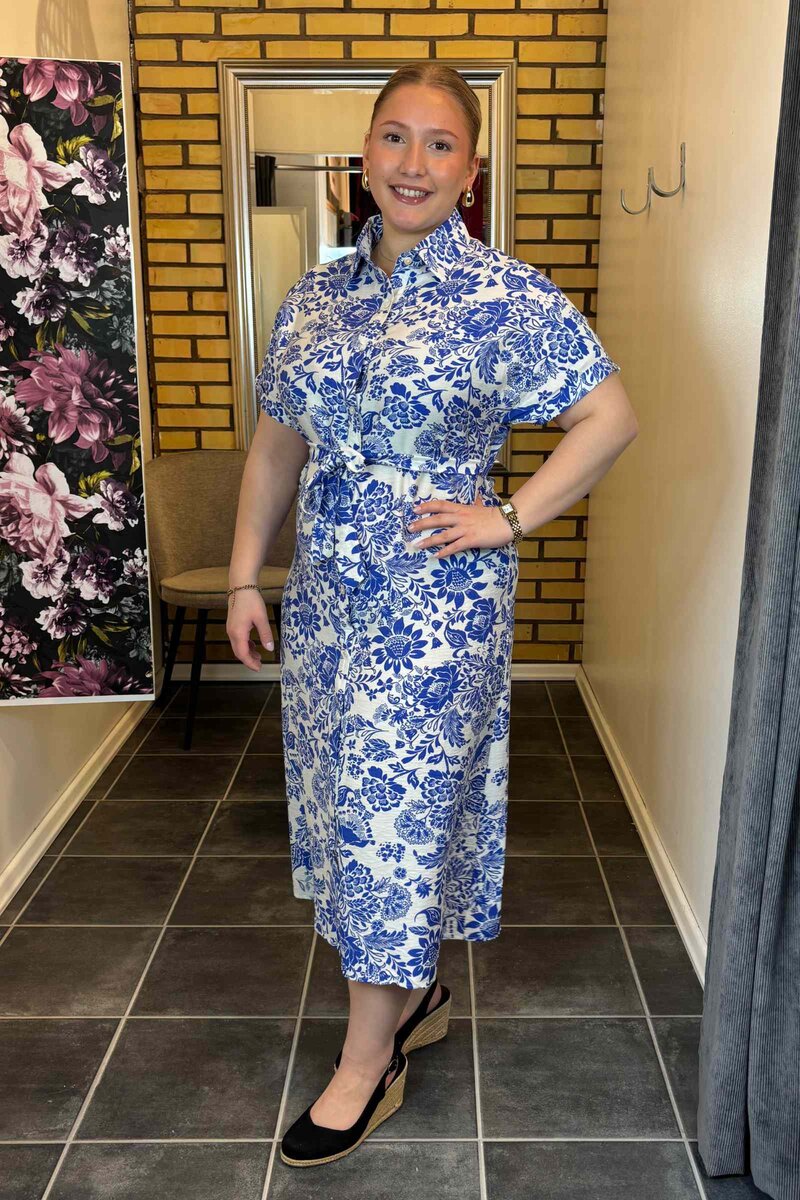 Freya Klänning Dam Blue VIVICHY