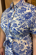 Freya Klänning Dam Blue VIVICHY
