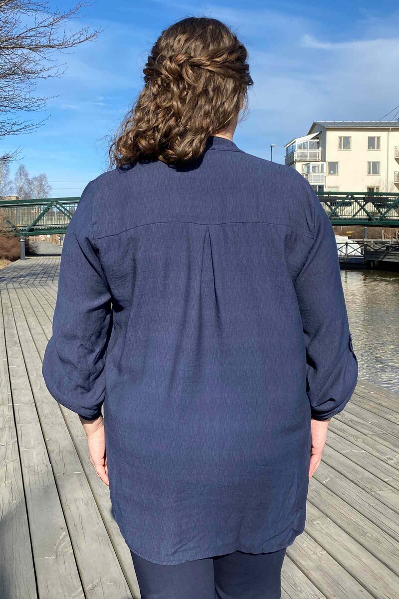 Gemma Blus Dam Navy VIVICHY