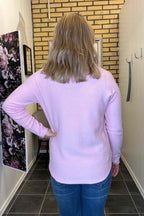 Mimmi V-neck Sweater Women Light Pink VIVICHY