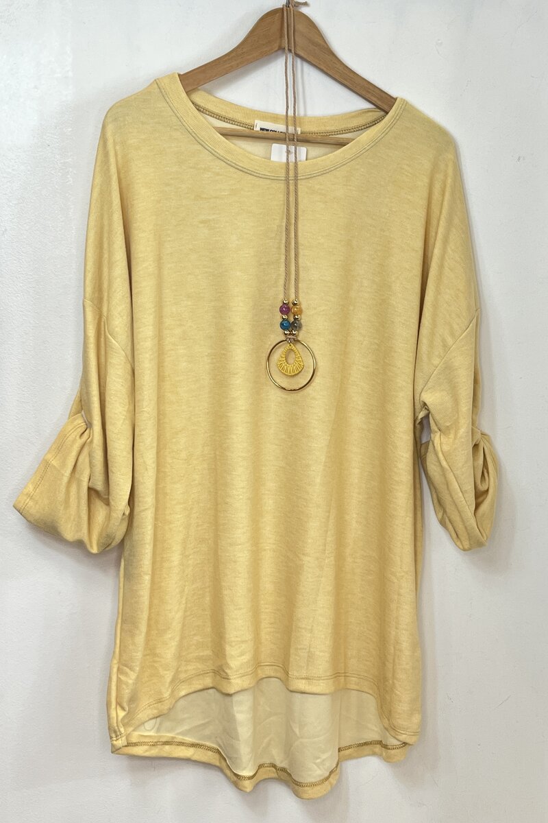 Viola Sweater Women Light Yellow VIVICHY