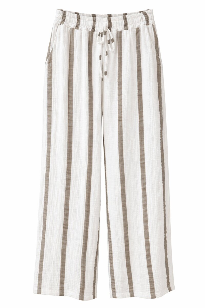 Zera Trousers Ladies Taupe - VIVICHY