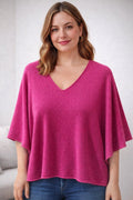 Zoe Tröja Dam Fuchsia VIVICHY