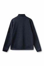 Wales Windproof Fleece Sweater Men New Navy | Smilebutiken - Copenhagen