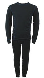 Wänerstedt Bamboo Baselayer Kids Blue - Carlsteins