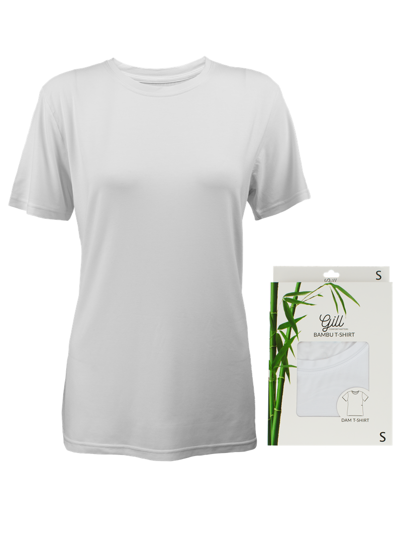 Wänerstedt T-Shirt Bamboo Women White Wiges