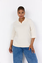 Samanda 26 Pullover Women Offwhite Wasabiconcept