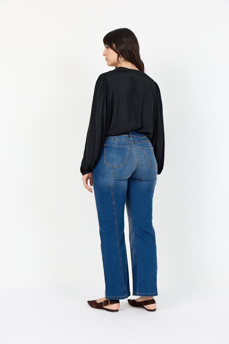 Savanna 1 Skjortblus Dam Black Wasabiconcept