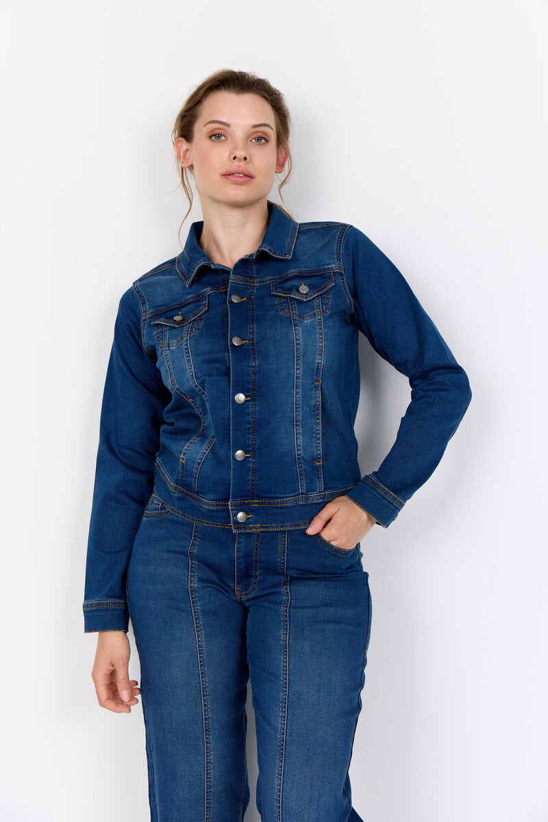 Summer 18 Jeansjacka Dam Blue Denim Wasabiconcept
